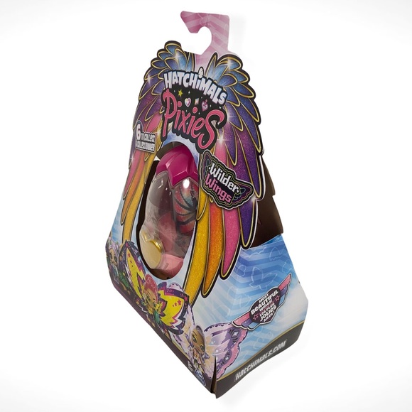 Hatchimals Pixies Wilder Wings Pixie with Fabric Wings and 2 Accessories NEW. - Picture 3 of 5